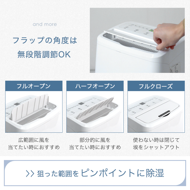 楽天市場】ハイパワー除湿18L/日！ 除湿機 コンプレッサー 衣類