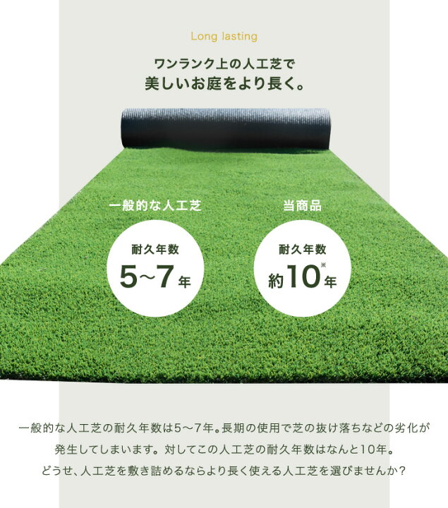 楽天市場】【本日クーポン5%引】 “10年使える”超高密度 防草シート付 