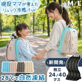 【TVで紹介】背中にフィット! ひんやり密着 リュック用 冷感パッド 自然冷却 リュックパッド ひんやり パッド クールパッド アウトドア 冷却パッド 冷却シート リュック ランドセル お出かけ 冷感 熱中症 熱中症対策 暑さ対策 小学生 子供 大人