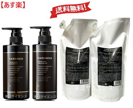 【美容室専売品】 ケアネス テラケア シャンプー500ml | 1000mL / トリートメント 400g | 1000g ポンプ式 詰め替え サロン専売 洗い流す ダメージ ヘアケア スカルプ ヘアケア 日本製