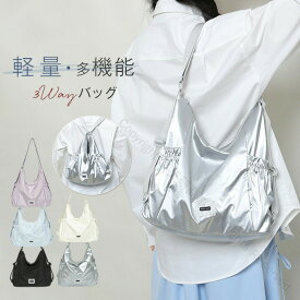大人女性の上品な日常を彩る 軽量マルチバッグ 春夏のきれいめコーデに 大容量で実用的 肩掛け斜めがけ自由 お出かけから通勤まで トレンドのガーリー黒 外ポケットで小物整理も楽々