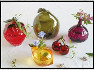 �wDECO Glass Fruits�@�t���[�c�O���X�x�[�X�x�@ �y��֑}�� Lemon ������ Cherry �`�F���[ ������ �C�`�S �m�i�V �y�A�[ �I�j�I�� ���܂˂� ��̂Ђ�T�C�Y �ԕr �K���X �h���C�t�����[ �M�t�g �v��