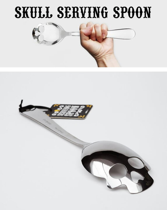 pollifan suck chan o 楽天市場】『スカル サービングスプーン』【ハロウィン サックユーケー suck UK サービング スプーン ドクロ キッチン 取り分け】 : 美・健・屋
