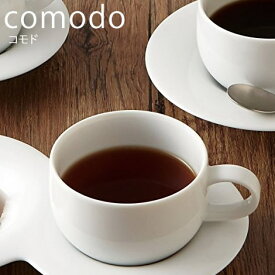 『小田陶器 comodo コモド カップ 白』【日本製 コーヒーカップ 食器 雑貨】