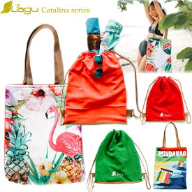 【送料無料】『lagu カタリナ 2way バッグ Catalina Bag』【ラグ ビーチ 海 リバーシブル ビーチバッグ リュック バッグ エコバッグ トートバッグ コンパクト 速乾 インスタ かばん 鞄 雑貨】