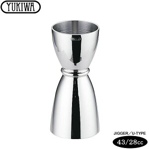 �w���L�� U�^���W���[�J�b�v (B) �ڐ��t 43/28cc JIGGER�x�y���W���[�J�b�v �J�N�e�� U�^ �o�[ �A�N�Z�T���[ YUKIWA�z