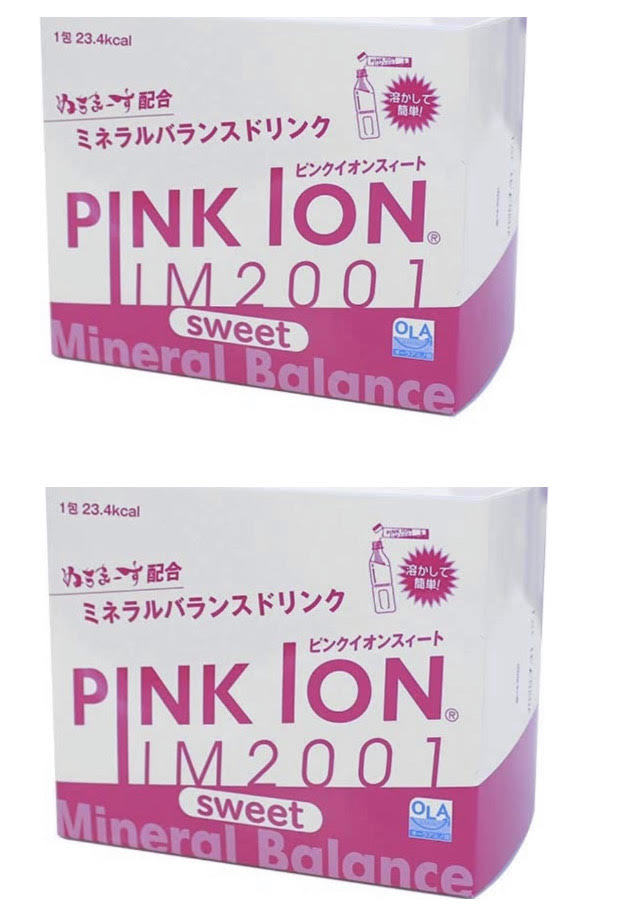 おいしくミネラルクイックチャージ 2個セット ピンクイオン 国産品 PINKION IM2001 sweet スティックタイプ30包入 与え 1108