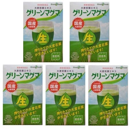 内祝い 第一ネット 粉末状の健康食品です 日本薬品開発 グリーンマグマ #642660 170g ×5個セット
