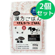漢方ごはん改めげんかつごはん 漢方ごはん ドライタイプ 土 400g 【2個セット】