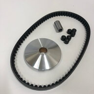 ジョグ 3KJ ジョグスポーツ 3RY ハイスピードプーリー 日本製ドライブベルト CVTキット グロンドマン 同…
