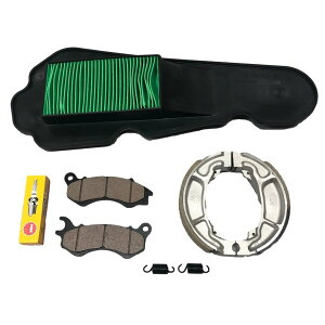 �f�B�I110 JF31 Dio �O��u���[�L�p�b�h �V���[ �G�A�t�B���^�[ NGK�v���O CPR8EA-9 ���Օi�����Z�b�g BPK-10019H