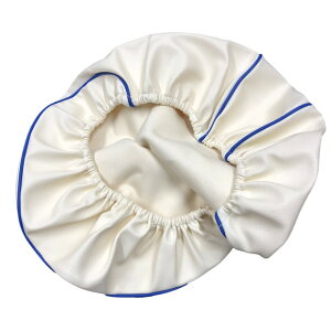 ディオ Dio(AF62 AF68) シート カバー 生地 表皮 白生地・青パイピング 被せタイプ 純正シート 対応 補修用 日本製 カスタム ドレスアップ かんたん装着 ぴったりフィット レストア BSK-HCR1008-C20P50