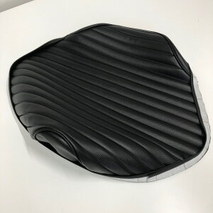 チャピイ50 チャッピー50 CHAPPY 50 カスタム シートカバー タンデムベルト付 生地 タックロール ブラック 張替 純正シート対応 国内生産 オススメ バイクシート神戸 bsk-ych5751-c90p10