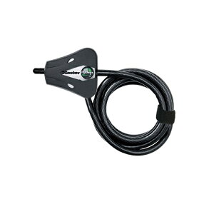 Master Lock�i�}�X�^�[���b�N�j�@8418JAD�@�p�C�\�� �A�W���X�^�u���@�P�[�u�����b�N�@����8mm×����1800mm�@�i�o�C�N ����h�~ �O�b�Y/�o�C�N ����h�~ �P�[�u�����b�N�j