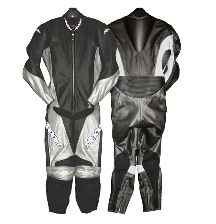 楽天市場】【限定特価】spoon SPS-106PD RACING LEATHER SUIT ブラック 