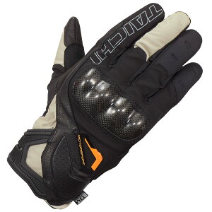 RS-TAICHI(RSタイチ) RST664 カーボン ウインターグローブ ブラック/アイボリー 高い操作性とカーボンプロテクションを備えたグローブ(ウインターグローブ防寒秋冬モデル)