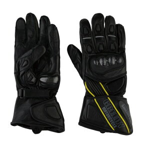 GREEDY�@GSR-2301�@HARD RACING LEATHER GLOVE�@BLACK�i���[�V���O�O���[�u�j