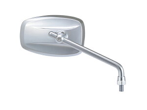 デイトナ 15404 ハイビジミラー PARALLEL M10逆ネジ クロームメッキ/ロー