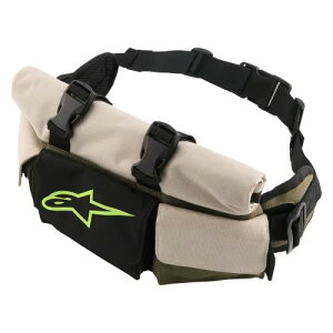alpinestars�i�A���p�C���X�^�[�Y�j�@6100625�@KANGA 2 WP WAIST BAG �@8153 / PALE BROWN MILITARY GREEN�@�y�[���u���E���@�~���^���O���[���@�J���K �c�[�@�E�G�X�g�o�b�O�@�h���^�C�v