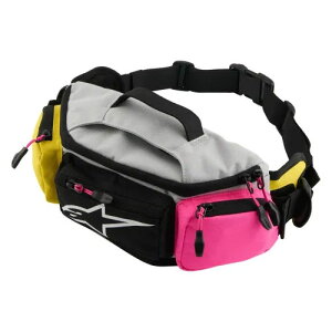 alpinestars�i�A���p�C���X�^�[�Y�j�@6106718�@KANGA v2 WAIST BAG�@9265 / ICE GRAY FUCHSIA YELLOW�@�A�C�X�O���[ �t�N�V�A�C�G���[�@�J���K �u�C�c�[ �E�G�X�g�o�b�O