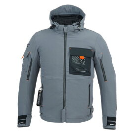 ラフ＆ロード（ラフアンドロード）RR7254　エアスルーソフトシェルストレッチパーカーFP　グレー　　ストレッチ性のあるメイン素材と動きやすい立体裁断によりストレスを感じさせない軽快な着心地！夏場の日差しを遮りつつ程よい通気性で春夏秋と長期間活躍！！