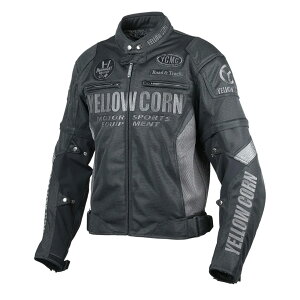 YELLOW CORN�i�C�G���[�R�[���j�@YB-6102�@���b�V���W���P�b�g�@MESH JACKET�@BLACK/GUNMETAL