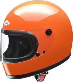 【送料無料】 あす楽 ヘルメット バイク フルフェイスヘルメット RX200R リード工業 (LEAD) オレンジ フルフェイスヘルメット 80年代 族ヘル 旧車 カフェヘル レトロヘルメット バイク用品 原付 全車種対応 贈り物 ギフト 誕生日 あす楽配送地域限定