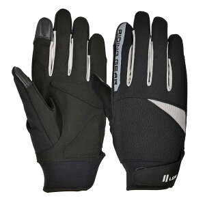 バイクグローブ リード工業 LEAD メッシュグローブ GM-506A ブラック ライトメッシュグローブ ツーリング 街乗り 通気性 抜群 スマートフォン タブレット 簡単操作 ベルクロ式 合皮 4952652018710