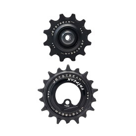 Jetstream Pro 2 Pulley Wheel Kits (12-18T) SHIMANO ROAD ビッグプーリー ブラック | TRiPEAK / トライピーク