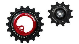 Jetstream Pro 2 Pulley Wheel Kits (12-18T) SHIMANO ROAD ビッグプーリー レッド | TRiPEAK / トライピーク