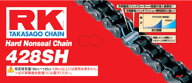 【抽選で最大100%ポイントバック】【即納】RK チェーン 428SH 100L(428-100) バイクチェーン交換 オート…