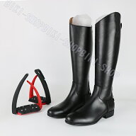 ＼全品ポイント5倍＆先着順クーポン多数／楽天1位入賞　乗馬ブーツ 乗馬用ロングブーツ　乗馬本革ブーツ…