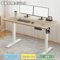 楽天市場】110cm スタンディング デスク 昇降式（パソコンデスク 