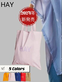 【送料無料】2024　HAYトートバッグ【海外正規品】INS大人気　話題　新色　エコバッグHAY COTTON　TOTE　BAG【代引き不可】【時間指定不可】hayトートバッグ　ヘイ　ニューカラー　2024ss NEW　color　レディース　メンズ　おしゃれ