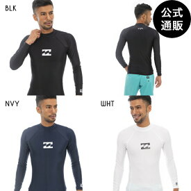 【OUTLET】【30%OFF】【送料無料】2023 ビラボン メンズ HI NECK LS ラッシュガード 【2023年春夏モデル】 全3色 S/M/L/XL BILLABONG