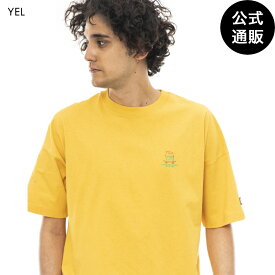 【SALE】【30%OFF】【直営店限定】2023 エレメント メンズ A POSITIVE FORCE SS Tシャツ YEL 【2023年春夏モデル】 全1色 M/L/XL ELEMENT