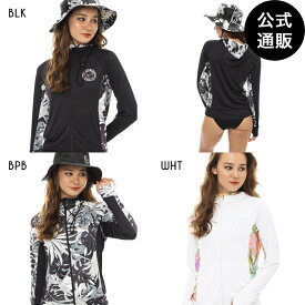 【OUTLET】【30%OFF】【送料無料】2023 ビラボン レディース SURF CAPSULE ZIP UP HOODED RASHGUARD ラッシュガード 【2023年春夏モデル】 全3色 S/M/L BILLABONG