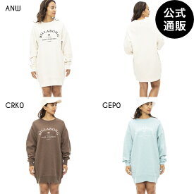 【OUTLET】【30%OFF】【送料無料】2023 ビラボン レディース COLLEGE LOGO SWEAT ONEPIECE スウェットワンピース 【2023年秋冬モデル】 全3色 M/L BILLABONG