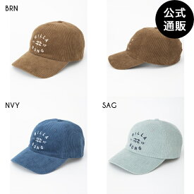 【OUTLET】【40%OFF】2023 ビラボン メンズ 【WAVE WASHED】 CORDUROY CAP キャップ 【2023年秋冬モデル】 全3色 F BILLABONG