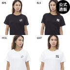 2024 ビラボン レディース SQUARE LOGO TEE Tシャツ 【2024年春夏モデル】 全4色 M/L BILLABONG