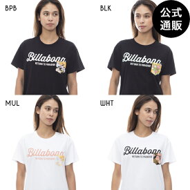 2024 ビラボン レディース PATTERN POCKET LOGO TEE Tシャツ 【2024年春夏モデル】 全4色 M/L BILLABONG