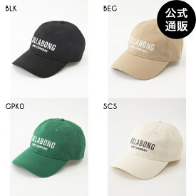 2024 ビラボン レディース LOGO CAP キャップ 【2024年春夏モデル】 全4色 F BILLABONG