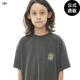 2024 エレメント YOUTH（キッズサイズ） BEE SS YOUTH Tシャツ SBK (130cm~160cm) 【2024年春夏モデル】 全1色 130/140/150/160 ELEMENT