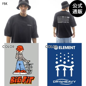 2024 エレメント メンズ EQUIPMENT SS Tシャツ FBK 【2024年春夏モデル】 全1色 M/L/XL ELEMENT