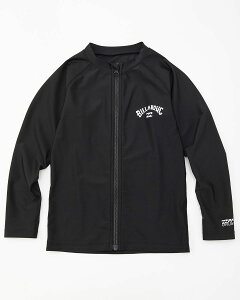 �y���������}���\�����Ԃ�P10�{�I�z�yOUTLET�z�y50%OFF�z2024 �r���{�� �L�b�Y FRONT ZIP RASH LS ���b�V���K�[�h (110~150) �y2024�N�ă��f���z �S2�F 110/130/150 BILLABONG
