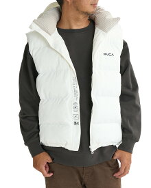 【OUTLET】【50%OFF】【送料無料】2024 ルーカ メンズ ルーカ PUFFER VEST ジャケット ANW 【2024年秋冬モデル】 全1色 S/M/L/XL rvca