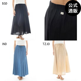【お買い物マラソン期間はP10倍！】【SALE】【30%OFF】【送料無料】ビラボン レディース LONG FLARE スカート 【2025年春夏モデル】 全3色 M/L BILLABONG