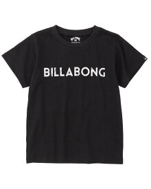 【お買い物マラソン期間はP10倍！】【OUTLET】【30%OFF】ビラボン キッズ UNITY LOGO Tシャツ 【2025年春夏モデル】 全3色 90/110/130/140/150/160 BILLABONG