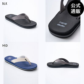 【OUTLET】【30%OFF】ビラボン メンズ ALL DAY CANVAS ビーチサンダル 【2025年春夏モデル】 全2色 26/27/28/29/26CM/27CM/28CM/29CM BILLABONG