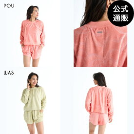 【お買い物マラソン期間はP10倍！】【SALE】【30%OFF】【送料無料】ビラボン レディース 【WAVE HAZE】 SUN TEMPO CREW FLC トレーナー 【2025年春夏モデル】 全2色 M BILLABONG